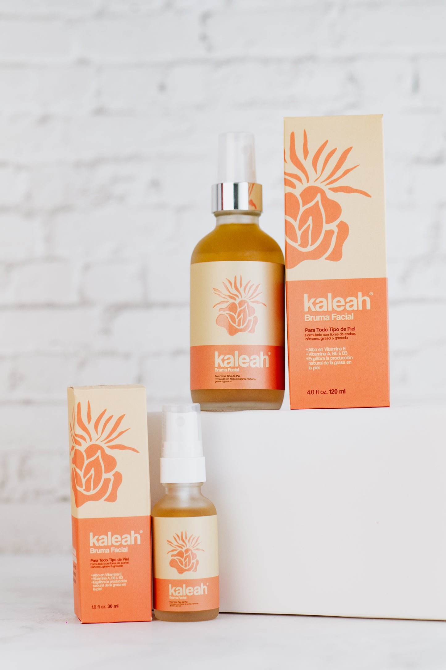 Bruma facial con Vitamina E + A