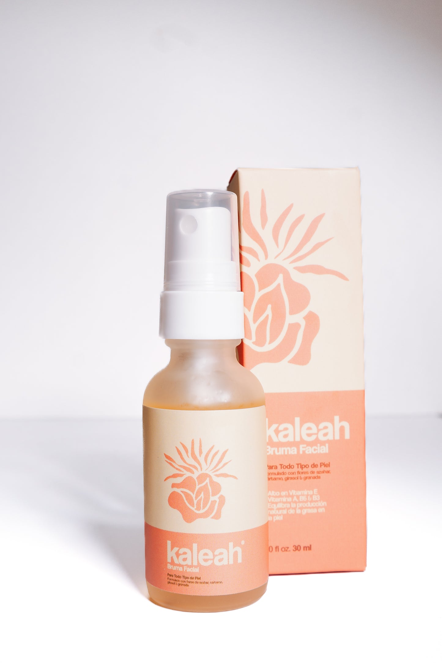 Bruma facial con Vitamina E + A